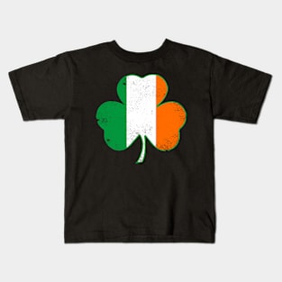 Irish Flag Irish Shamrock Kids T-Shirt